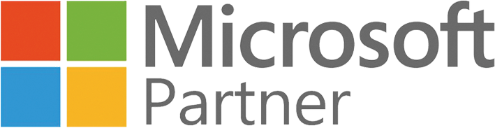Microsoft certified partner logo for business solutions.